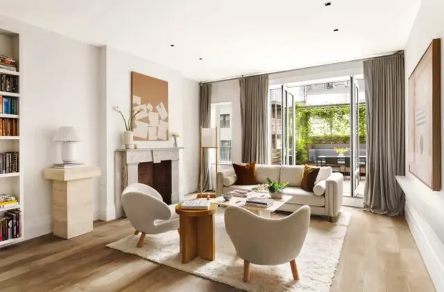 Inside the West Village Gem of Claire Danes and Hugh Dancy 3 NY home of celebrities Claire Danes and Hugh Dancy