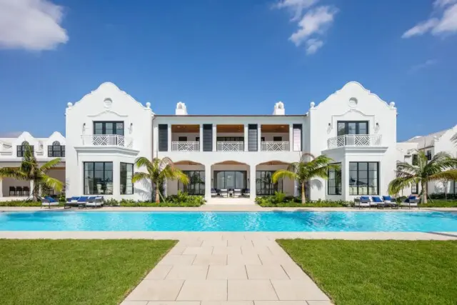 Inside the $150 Million Tarpon Island Estate of CEO Michael Dorrell 11 Backyard pool area of Michael Dorrell Florida home