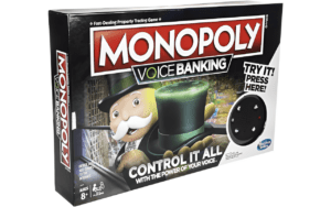 Monopoly Voice Banking Game - A modern twist on the classic board game with voice-activated features for a new gaming experience.