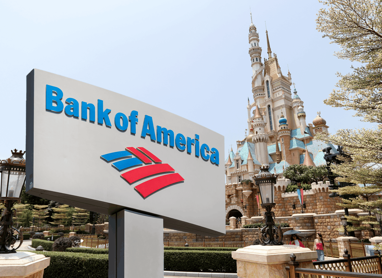 Bank of America in Disneyland