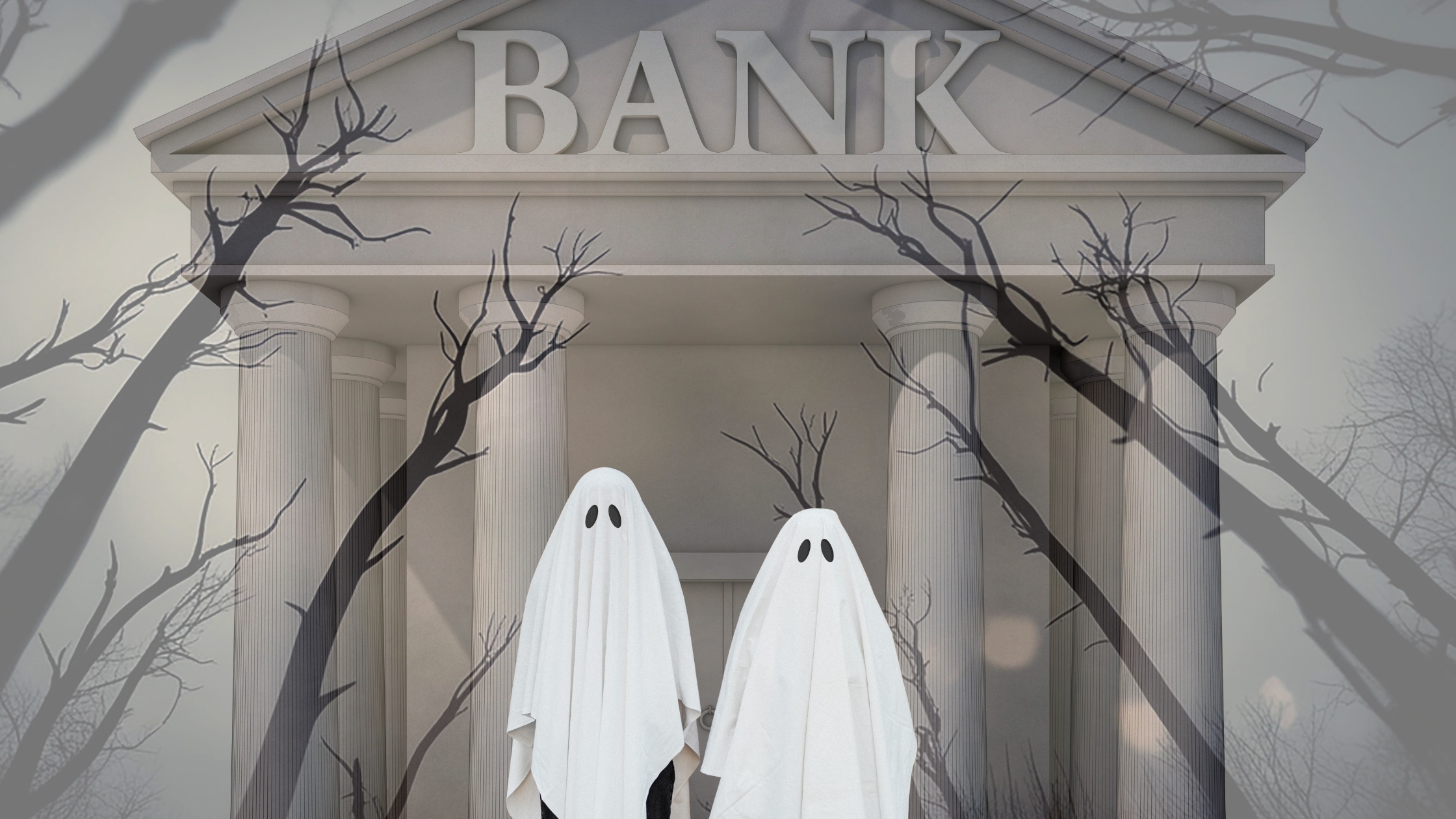 When Financial Institutions Become Haunted Landmarks