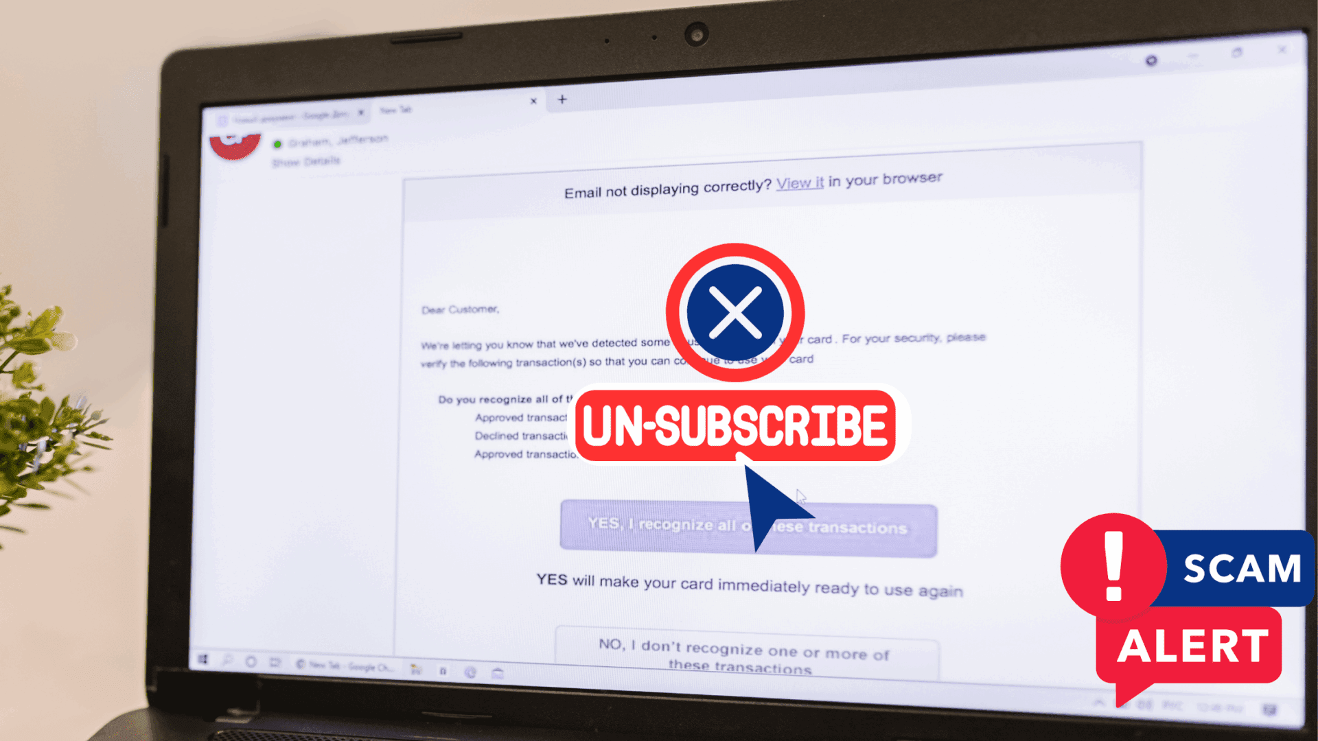 Unsafe Unsubscribe – Scam Alert!