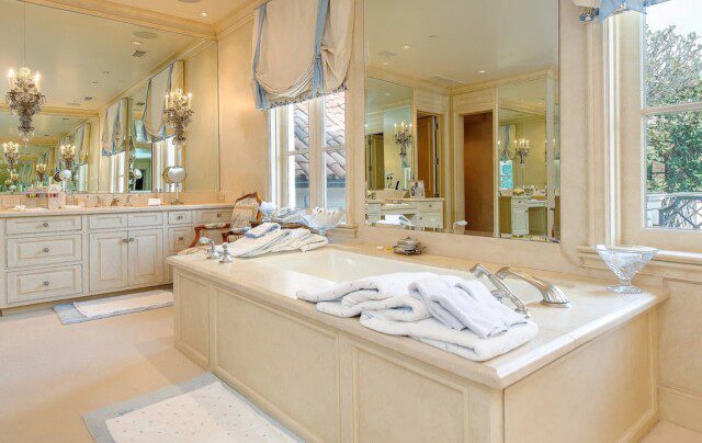 Luxurious master bathroom for pampering