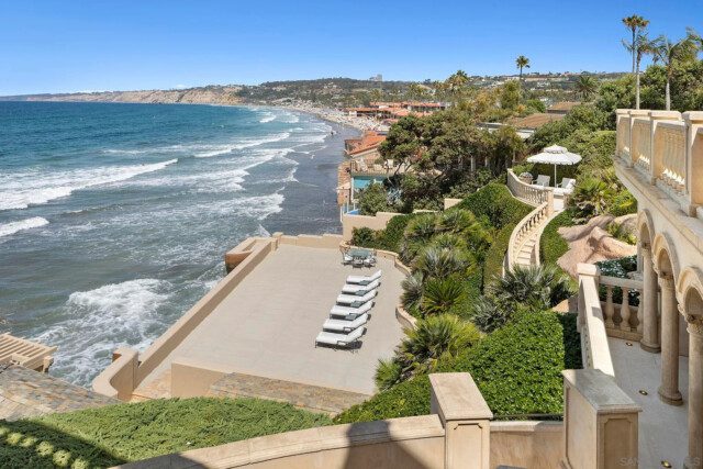 Oceanside veranda perfect for unwinding with panoramic sea views