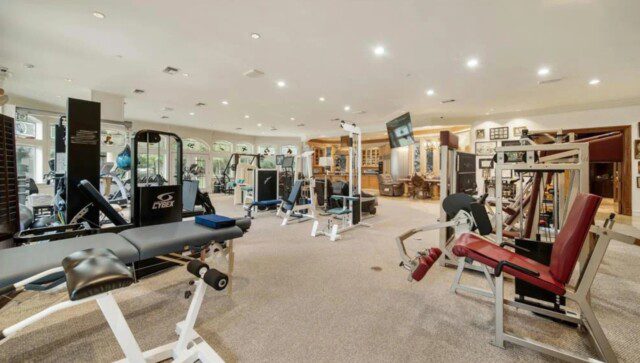 Gold medal boxer’s gym inside his Texas home 