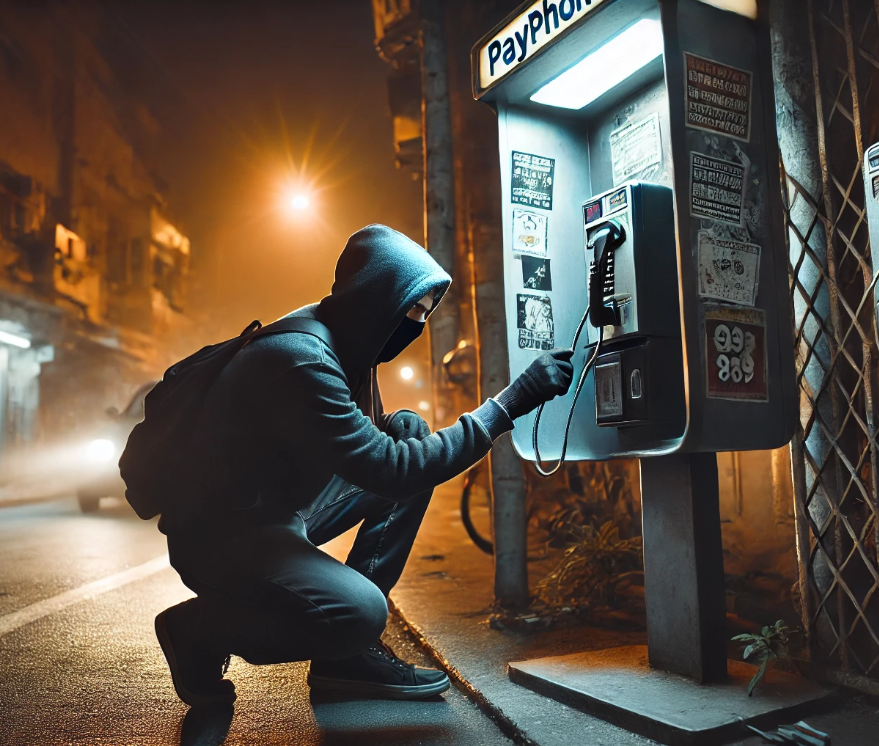 The Pay Phone Bandit raked in millions.