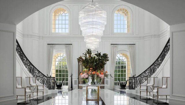 Garrett Camp's Beverly Hills Estate - The Manor - Foyer 