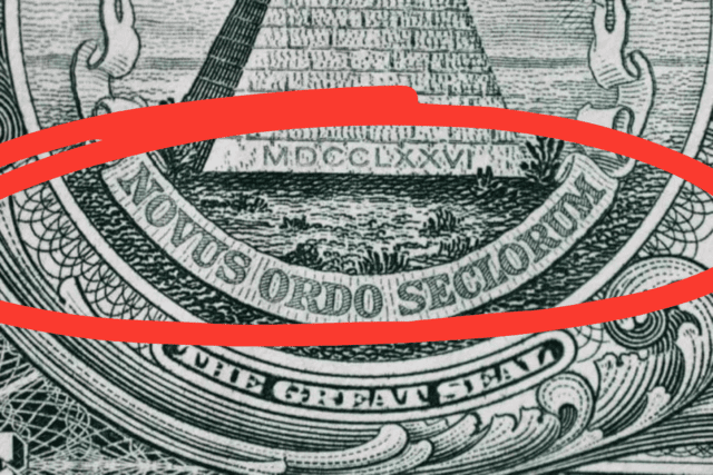 Hidden Latin on the $1 Bill