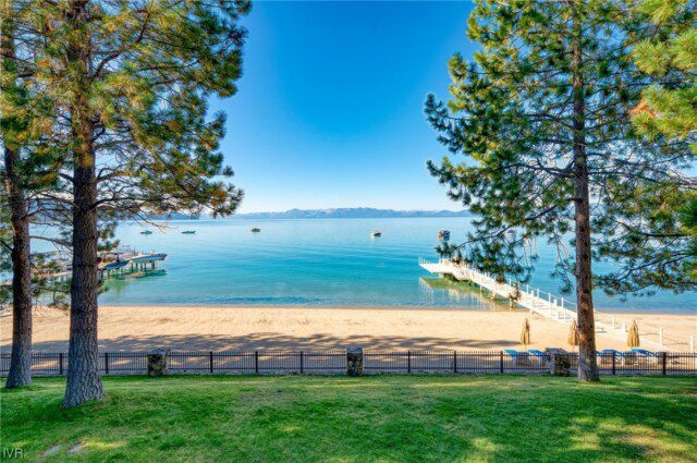 Lakefront view of Steve Wynn's Lake Tahoe estate 