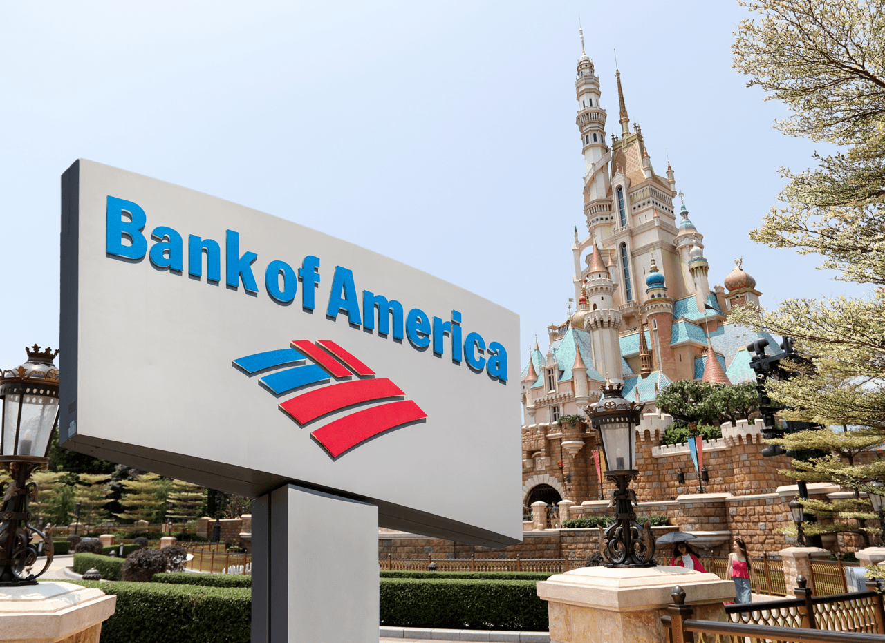 bank of America in Disneyland